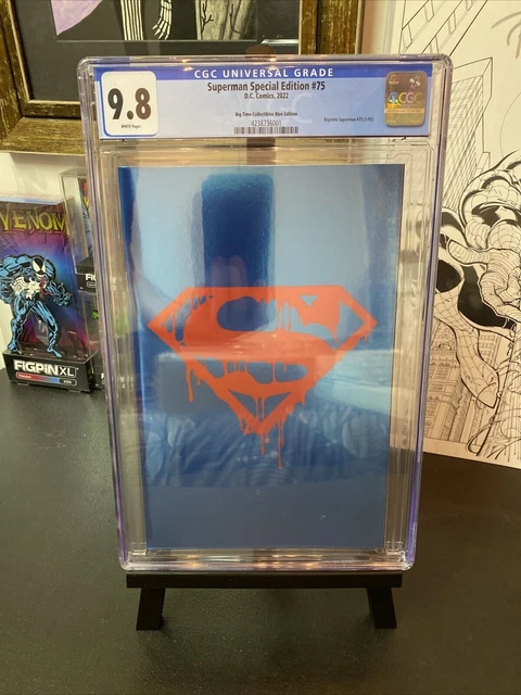Superman Special Edtion #75 (2022 DC Comics) Blue Foil Variant CGC 9.8