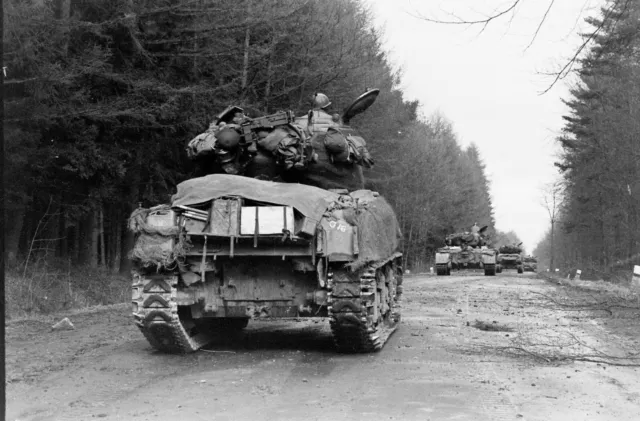WW2 WWII PHOTO World War Two / US Army 2nd Armored Division Germany ...