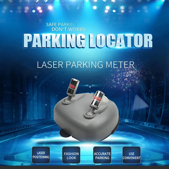 Posizione del soffitto del garage per auto del parchimetro laser
