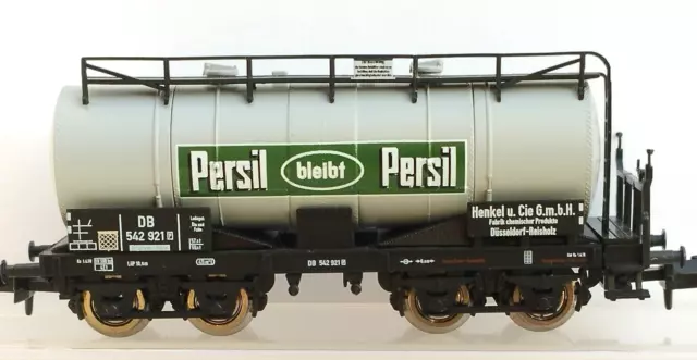 Spur N, BRAWA 67055, Kesselwagen " Persil ", DB 542 921, Epoche III, top in OVP 3