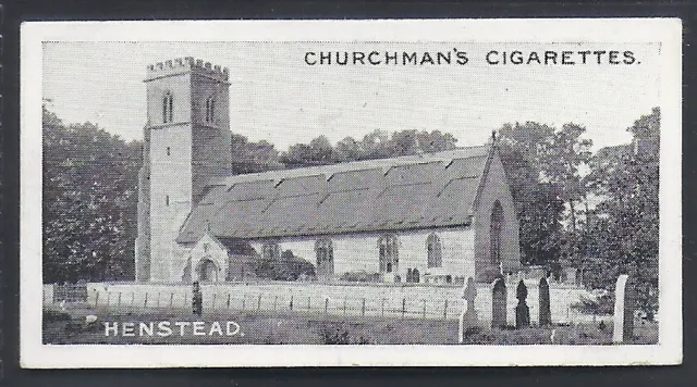 Churchman-East Suffolk Churches (Black Front)-#23- Henstead