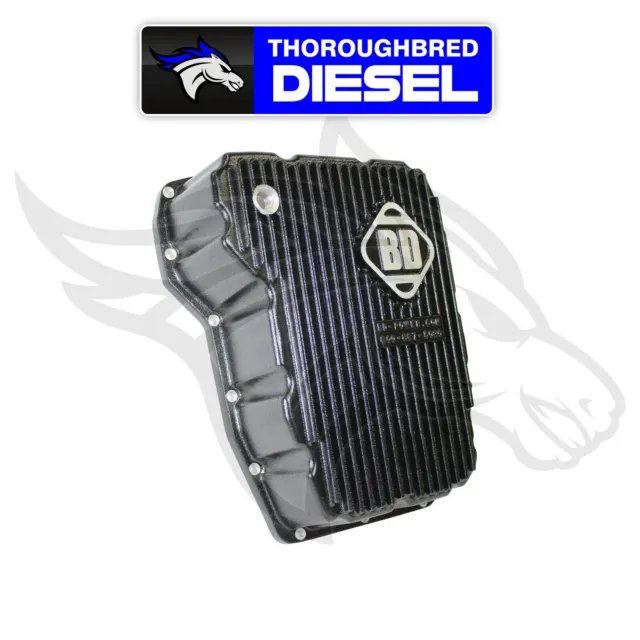 BD Diesel Deep Sump Trans Pan For 07.5-22 Dodge 6.7L Cummins 68RFE; 1061525