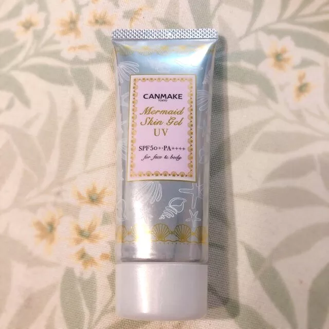 ¡¡JUEGO DE 5 PAQUETES!! CANMAKE Tokyo Sirena Piel Gel UV Protector Solar FPS50+ 40g 01 transparente