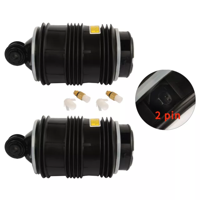 2× Ressort de Suspension Pneumatique Arrière pour Benz Classe E W211 S211 2 Pin