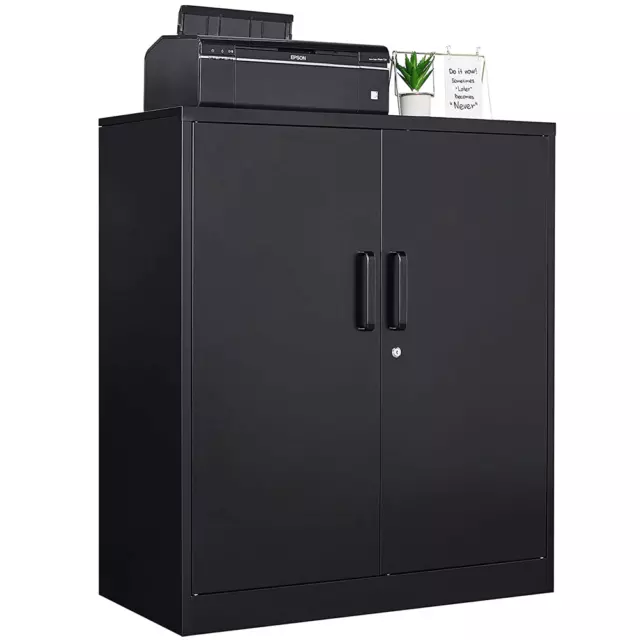 Metal Lockable Steel Garage Storage Cabinet Office Home Furniture Filing Cabinet