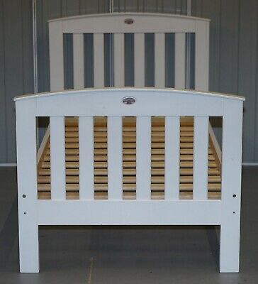 Rrp £350 Boori Country Collection White Painted Pine Single Children's Bed Frame 3