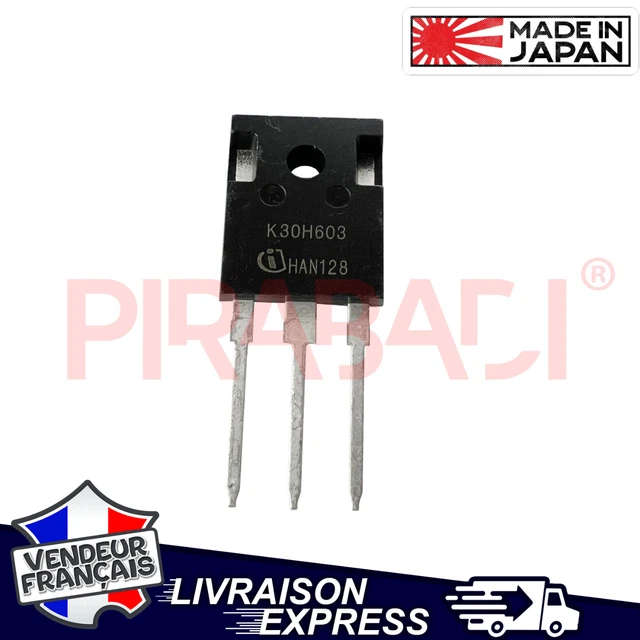 IGBT H30R1602 / IHW30N160R2 - 30A 1600V, Composant électronique Neuf