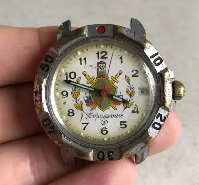 Orologio Vostok Komandirskie Wostok Orologio da polso vintage URSS Raro...