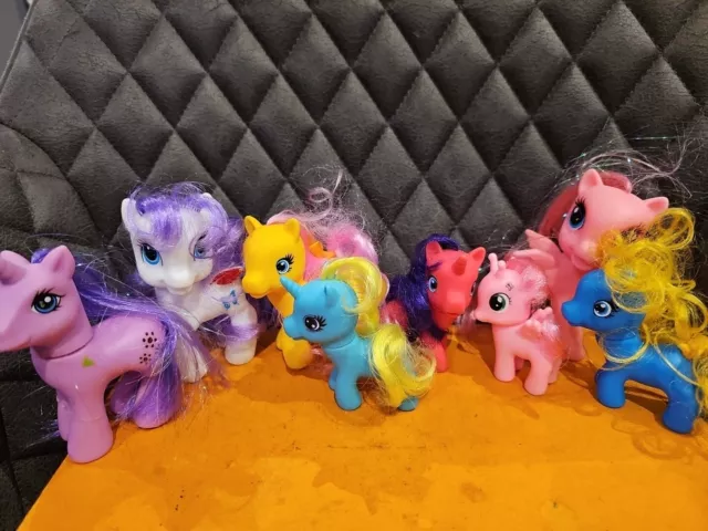 Gi-Go Toys Wonder Pony Land My Little Pony Bundle Mixed Sizes 8 Ponys