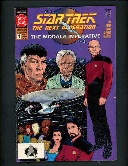 Star Trek The Next Generation The Modala Imperative #1-4 Set (HM263) DC Comics