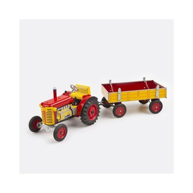 Charles Rollet / Made In France - Toy Tractor Transport De Troupes 1920 1930 France