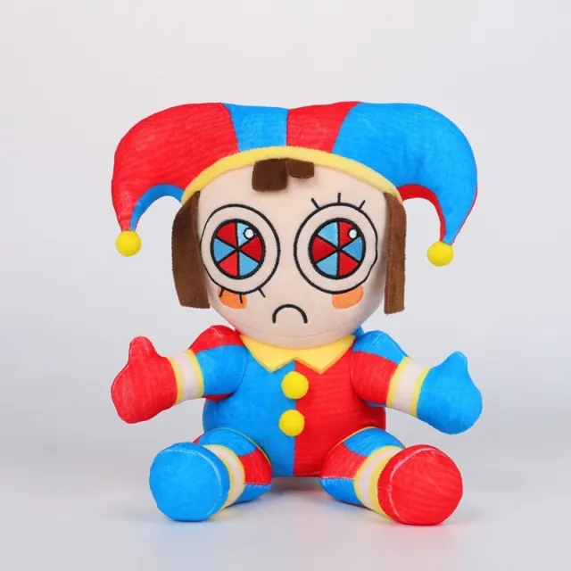 The Amazing Digital Circus Plush Toy Stuffed Pomni The Jester Palmny Doll