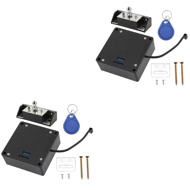 2 set scatola lettere cassetto blocco armadio invisibile lucchetto serratura nascosta