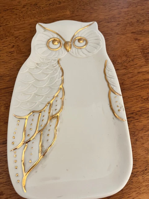 Lenox Owl Treat /snack plate
