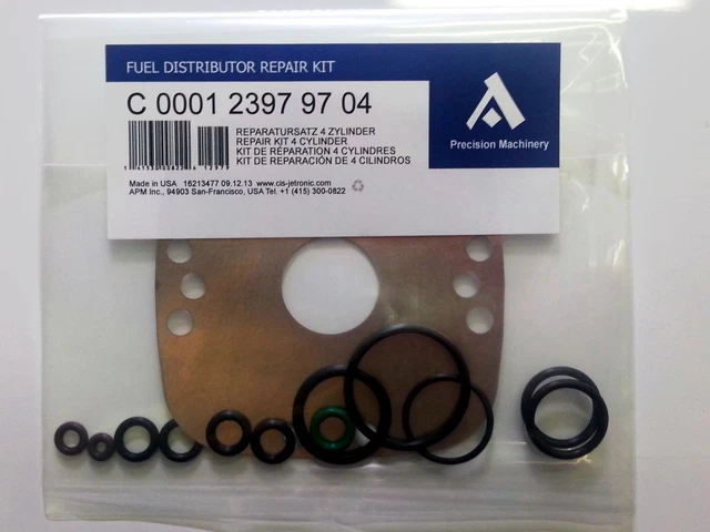 0438100007 Audi Fox 1.6, VW Rabbit Scirocco Repair Kit 4 Bosch Fuel Distributor