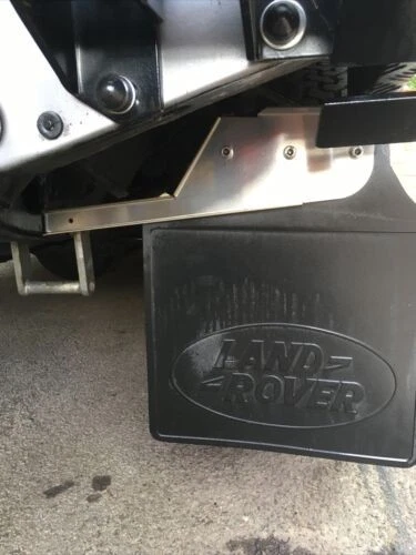 Land Rover Defender Front Mudflaps With Brackets – Pair LR055323 LR055333 – Fits 90 110 130