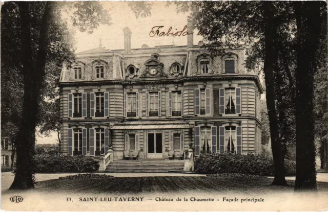 CPA Saint-Leu Chateau de la Chaumette FRANCE (1330323)