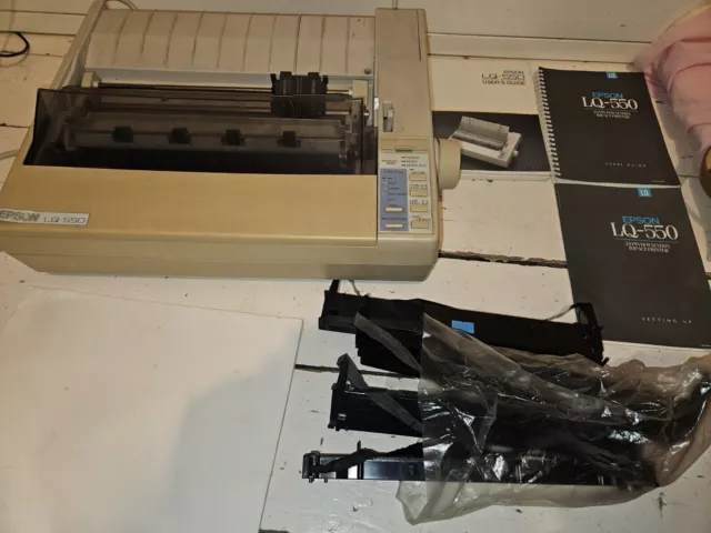 Epson LQ-400 24-poliger Punktmatrixdrucker guter Zustand voll funktionsfähig