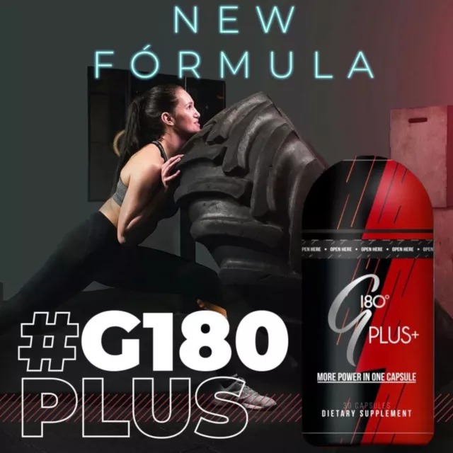 G 180 Plus   High Performance Fat Burner Dietary Supplement /Adelgazante Natural