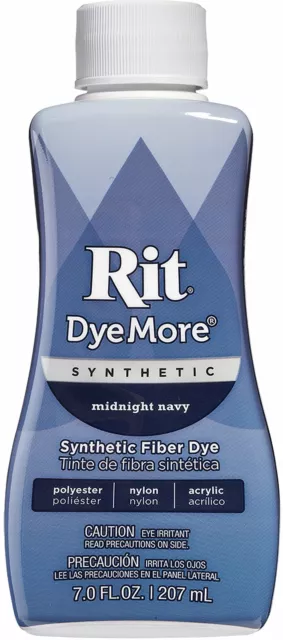 Rit Dye More Synthetic 7oz - Midnight Navy