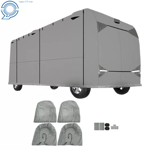 RV Cover Storage Anti-UV For Class A Motorhome Trailer Camper 37'-40' WaterProof
