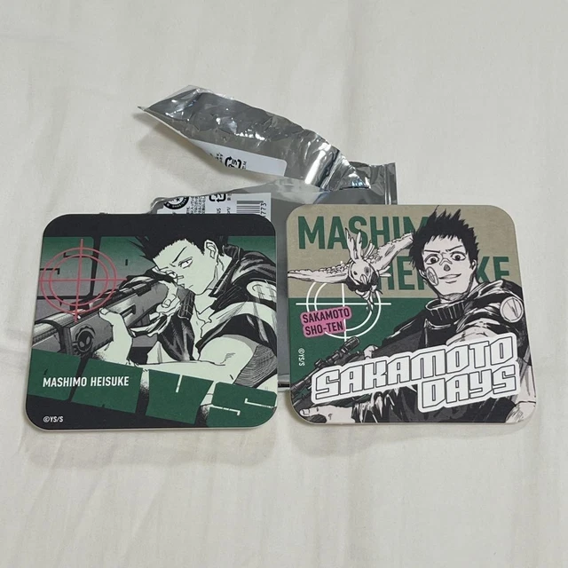 SAKAMOTO DAYS MASHIMO Heisuke Art Coaster Jump Shop Limited Japan Anime ...