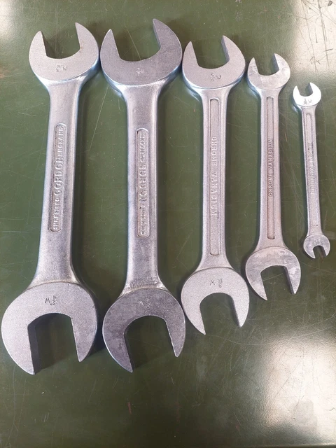 Gordon Tools Open Spanners Whitworth (See Pictures or description for sizes) Gordon Tools Open Spanners Whitworth (See Pictures or description for sizes)