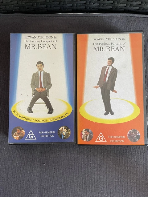Storefast MR BEAN VHS PAL X 2 Rowan Atkinson $23.83 - PicClick AU