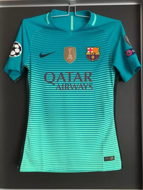 FC Barcelona matchworn Match Worn Shirt Trikot 2016/17