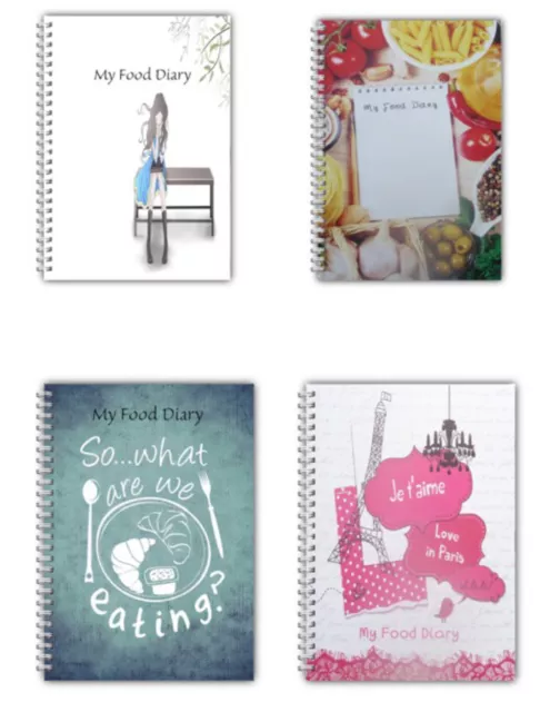 DIET DIARY MY FOOD DIARY SLIMMING Dieting TRACKER WEIGHT LOSS PLANNER A5 LOGBOOK