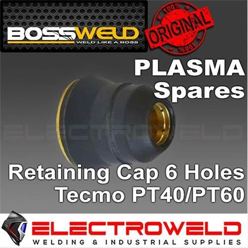 BOSSWELD Retaining Cap - PT25 PT40 PT60 Torch Nozzle for Plasma Cutter 96.60389