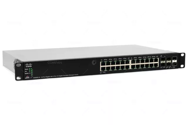 Sg500X-24-K9 Cisco Sg500X 24 Port 1Gb Ethernet 4 Port 10Gb Stackable Switch Sg50