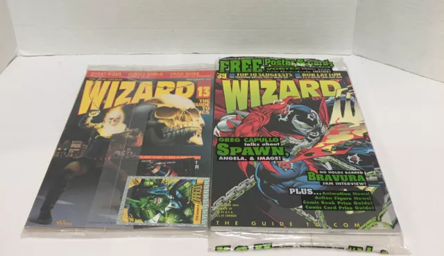 Wizard The Guide To Comics Book Lot Magazine