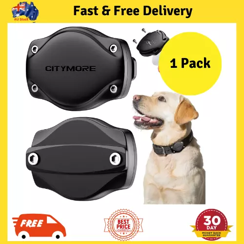 AirTag Dog Collar Holder 1 Pack Waterproof Protective Case Compatible with Apple