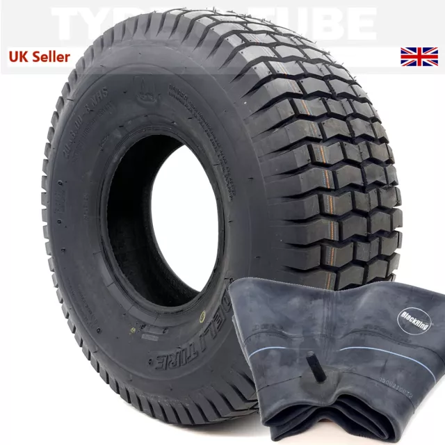 20x8.00-8 Tyre & Tube Ride On Lawn Mower Garden Tractor Turf Tires 20x800x8