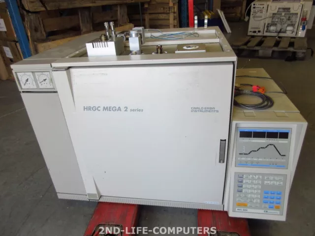 Carlo HRGC Mega 2 Series Gas Chromatograph INCL MFC 800 programable Contrl Unit