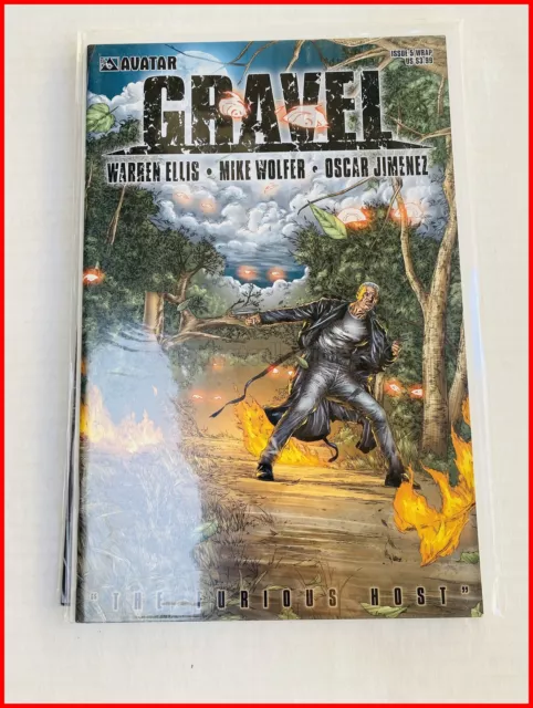 Avatar Press - Gravel #5 Wrap Cover - 2008-09-17