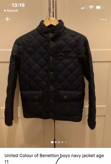 united colours of benetton Boys Jacket Age 10-12