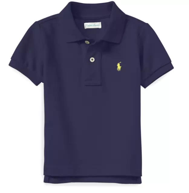 BNWT RALPH LAUREN Polo Baby Boys Cotton Polo Shirt T-Shirt 24M, RRP £59.00