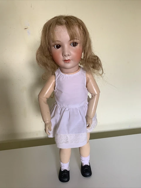 ancienne RARE JOLIE JUMEAU🌹1938 BOUCHE FERMÉE PARIS Unis F  Moule 306 Taille 7