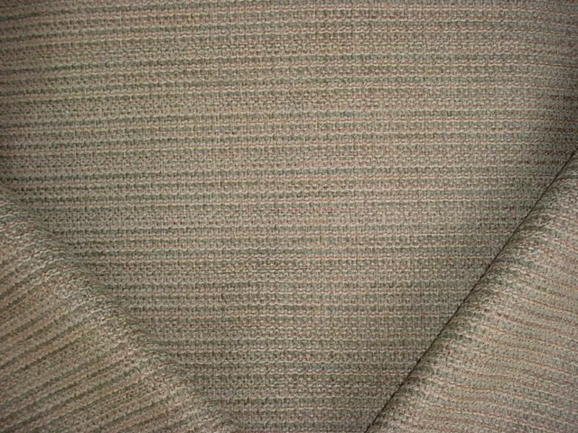 12-1/4Y Kravet Smart 30962 Earthy Textured Chenille Tweed Jade Upholstery Fabric
