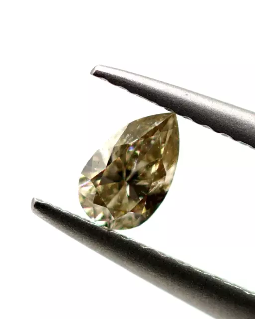 0.081 CT Certifié Naturel Diamant K / Clarté Vs Très Bonne Luster Desseré Gemme 3