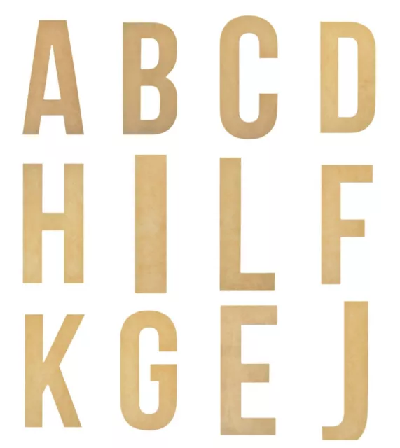 Full Alphabet Large Wooden Letters 28cm Alphabet Wall Hanging Party Home Baby