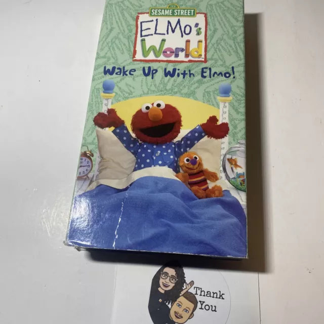 ELMOS WORLD - Wake Up With Elmo (VHS) EUR 2,28 - PicClick FR