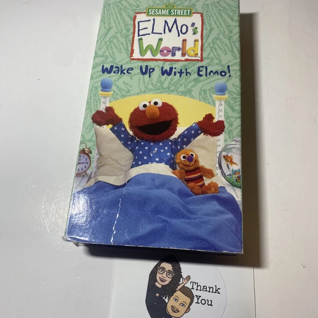 ELMOS WORLD Wake Up With Elmo (VHS) EUR 2,28 PicClick FR