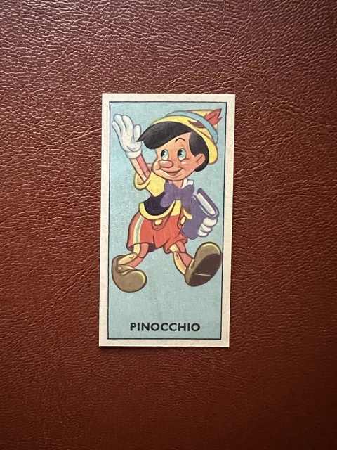 1957 Barratt Walt Disney - Mickey's Sweet Cigarettes - PINOCCHIO - 43