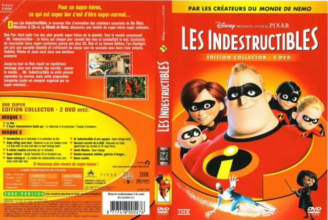 LES INDESTRUCTIBLES 2 - 80 Gommettes - Disney Pixar - XXX - Librairie  L'Armitière