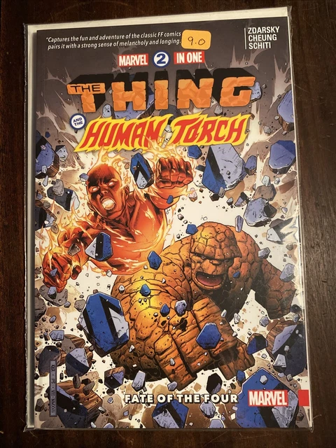 Marvel 2-In-One Fate of the Four Vol. 1 Marvel Graphic Novel Comic Book Combine