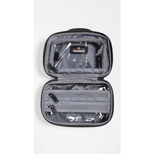 NEW Tumi Alpha 3 Split Travel Kit Toiletry DOP MENS Travel Luggage Bag MONO 2