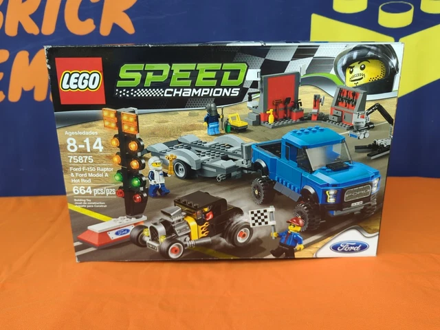 75875 LEGO SPEED CHAMPIONS: Ford F-150 Raptor & Ford Model A Hot Rod 75875 ...